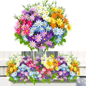 6 Bündel Kunstblumen wie Echt Künstliche Blumen Balkon Kunstblumen & -Pflanze... - Bild 1 von 7