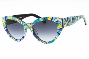 KATE SPADE PAISLEIGH/S GF5 9O Sunglasses Blue Frame Gray Lenses 55mm - Picture 1 of 4