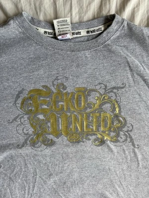 Men’s Xl- Vintage Ecko UNLTD Gold Graffiti Tee - Image 1 of 4