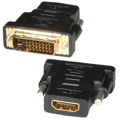 ROLINE 12.03.3116 HDMI-DVI-D Dual Link Adapter HDMI auf DVI-D Bu/St - Bild 1 von 2