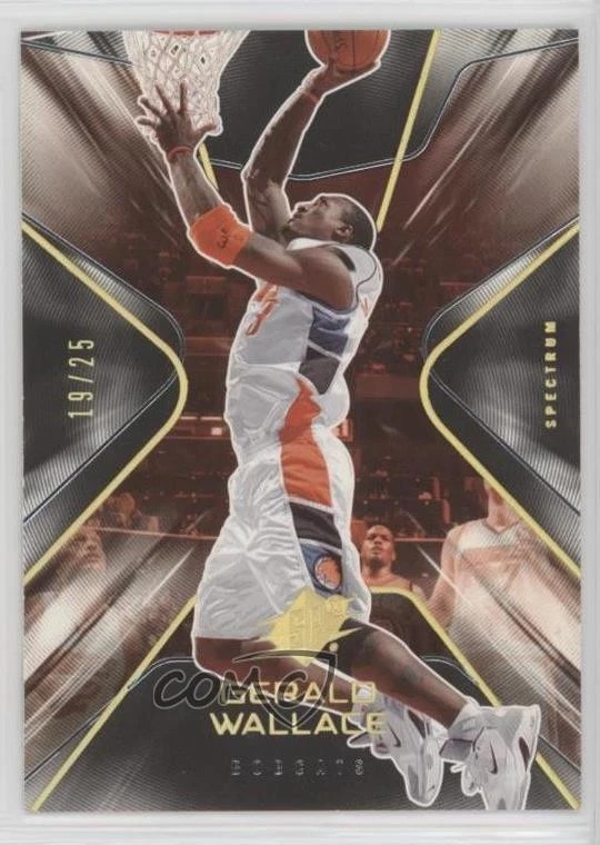 2006-07 SPx Spectrum /25 Gerald Wallace #9 - Image 1 of 2