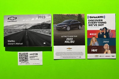 Chevrolet Malibu 2023 juego manual del propietario de fábrica *OEM* Foto 1 de 4