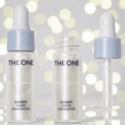 Oriflame THE ONE Illuskin Liquid Highlighter Farbe Moonlight Weiß Glimmer Drops - Bild 1 von 4