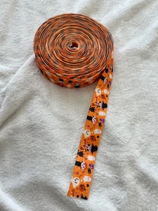 5 Metre Halloween ribbon 22mm Party Cake Hair Bows Craft Trimming Bow DIY - Picture 1 of 2