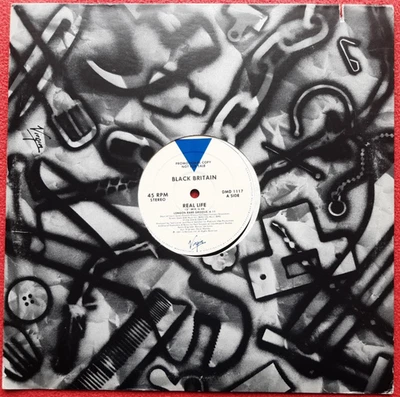 Black Britain / Real Life 12" Maxi Vinyl 1987 Promo! - Bild 1 von 2
