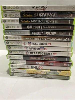 Microsoft XBOX360 Games cleaned - You Pick & Choose Video Game Lot,Working - Image 1 of 4