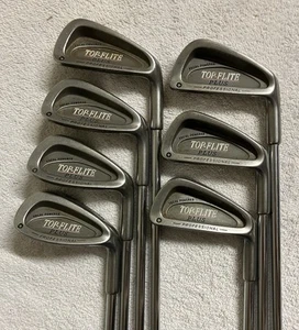 Spalding Top-Flite Plus Professional Ladies Iron Set 4-PW RH Steel Shaft VGC - Picture 1 of 13