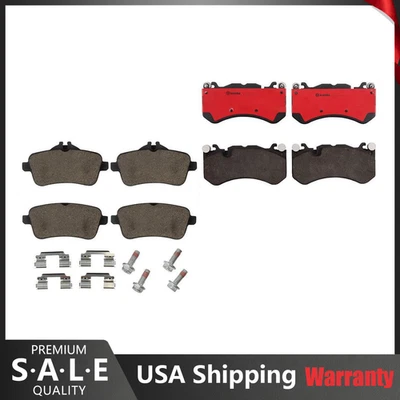 For Mercedes-Benz GL63 AMG 2015 2016 2X Brembo Front Rear Brake Pads _SK - Image 1 of 4