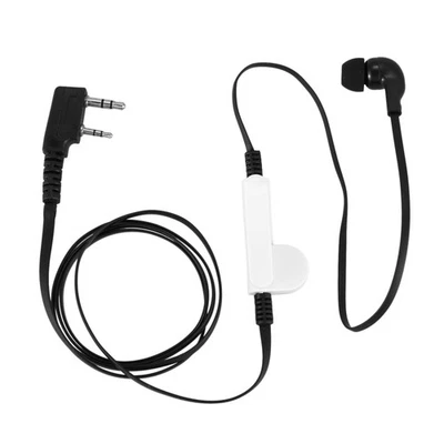2 Pin Noodle  Earbud Headphone K Plug Earpiece Headset For  Uv5R -888S1548 - Image 1 of 4
