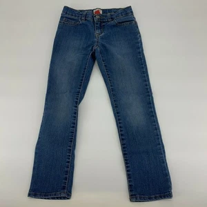 The Children’s Place Girl’s Super Skinny Stretch Blue Denim Jeans Size 6x/7 - Picture 1 of 7