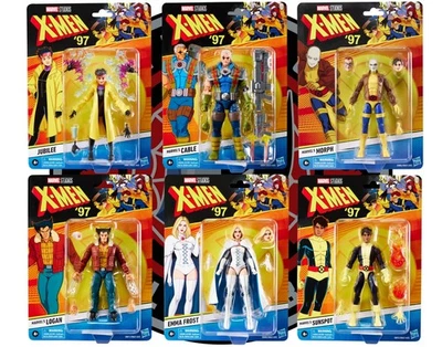 IN HAND! 2025 Marvel X-MEN 97 Legends Animated Wave 3 Set of 6 Hasbro 6" Figures - Image 1 of 4