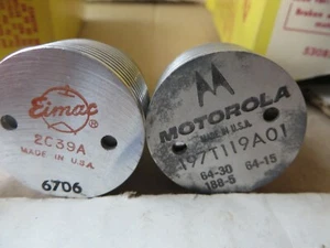 Radio tubes Eimac 2C39A and Motorola 197T119A01 Used - Picture 1 of 2
