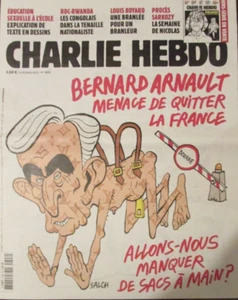 CHARLIE WEEKLY N° 1698 de Feb. 2025 BERNARD ARNAULT THREATENS TO LEAVE FRANCE - Picture 1 of 1