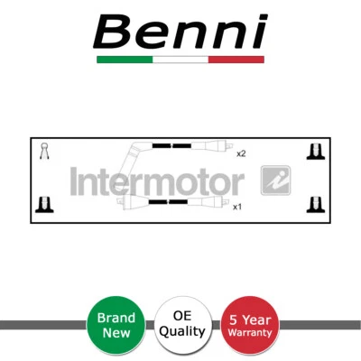 Cavi accensione Benni HT adatti per DAF 44 Daihatsu Mira 0,5 0,7 0,8 9004866011000 - Immagine 1 di 2