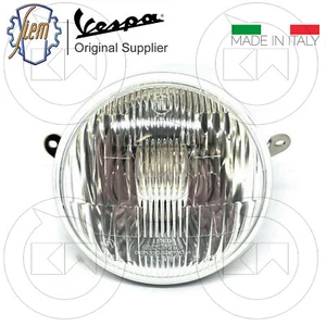 FARO VESPA PX PE 125 150 200 1977-1982 FANALE ANTERIORE ORIGINALE SIEM IN VETRO - Imagen 1 de 2