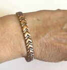 Copper Hearts Design Bracelet Cuff Bangle Magnets for Pain and Beauty Women