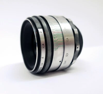 Canon EF Fit Lens Helios 44-2 58mm F2 Vintage Swirly Bokeh Custom Finish - Image 1 of 4