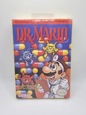 Dr. Mario Nintendo Entertainment System NES Brand New Factory Sealed H-Seam - Image 1 of 4