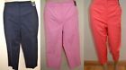 New M&S COLLECTION  Cotton Blend Slim Fit Cropped  Trousers Sz UK 10 & 12