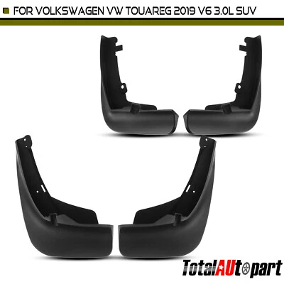 4 protectores contra salpicaduras delanteros y traseros guardabarros guardabarros para Volkswagen Touareg 2019 Foto 1 de 4
