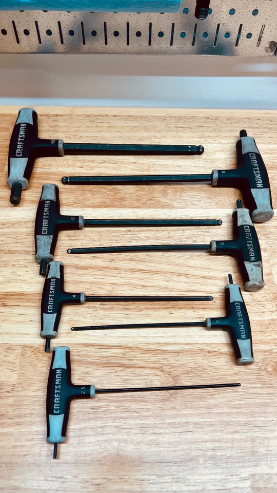 Craftsman - T-Handle - Metric - Allen Key Set - 7pc  - Image 1 of 1