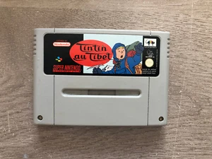 Tintin au tibet Super Nintendo SNES PAL FAH loose non testé - Bild 1 von 4