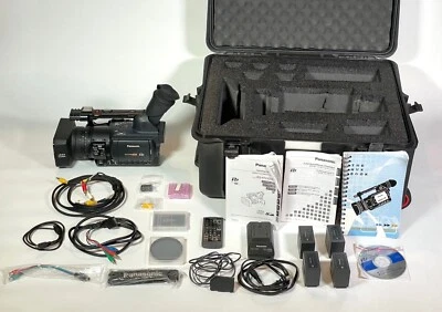 Panasonic HVX200P DVCPRO HD P2 Camera Lots of Accessories & Case Great Condition - Image 1 of 4