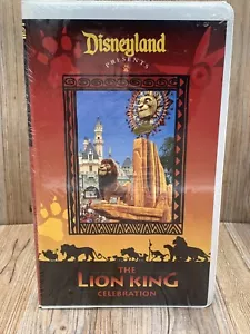 NEW - Disney’s The Lion King Celebration VHS Sealed Disneyland Park - Picture 1 of 4