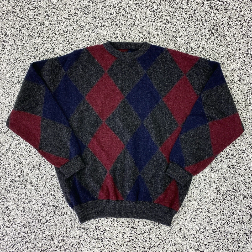 Callaway Golf Sweater Men's Medium Black Alpaca Vintage Nordstrom - Image 1 of 4