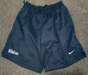 NBA 2k23 2023 Nike Summer League Basketball Shorts Dri-Fit Navy Blue Nba2k23 XL - Picture 1 of 4