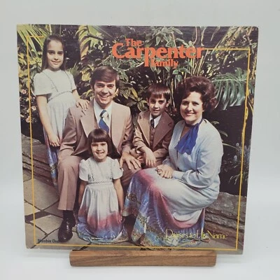 Rare! The Carpenter Family Praises To His Name Private Record Album Christian - Image 1 of 4