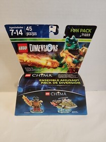 Lego Dimensions Fun Pack 71223 Chima Cragger Swamp Skimmer 45 pieces -New Sealed