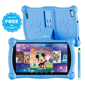 Contixo V10 7 Inch Kids 32GB Wi-Fi Android Tablet with Disney eBooks Dual Camera - Picture 1 of 25