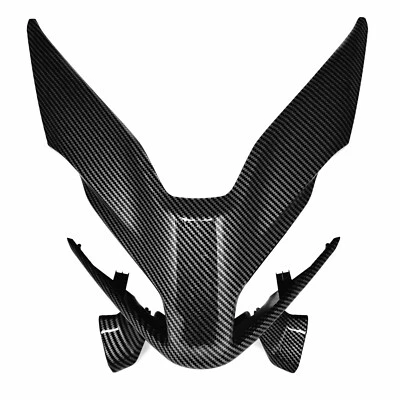 Carbon Fiber Front Headlight Nose Mid Fairing For 2022-2024 YAMAHA TMAX 560 - Image 1 of 4