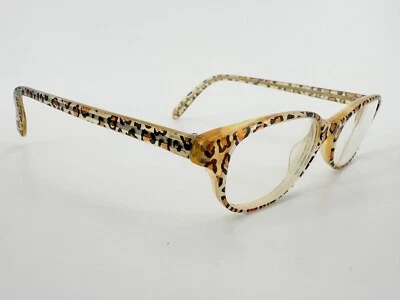Jean Lafont Mai Anteojos MARCOS 380 Leopardo 48[]14-130 Marrón Transparente Niños? J764 Foto 1 de 4