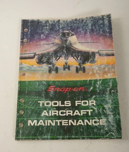 Vintage Snap-On Tools Catalog Aircraft Maintenance (P4L/JSF6) 1990 96 Pages - Picture 1 of 8