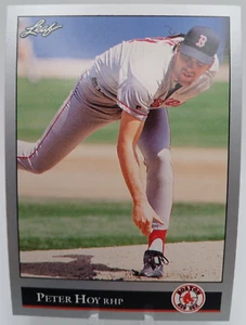 Boston Red Sox 1992 Leaf - #515 Peter Hoy (RC) - Picture 1 of 2