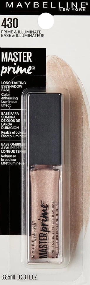 Maybelline Master Primer Base de Sombra de Longa Duração - 430 Prime Illuminate -NOVO - Imagem 1 de 1