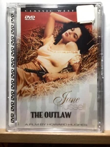 The Outlaw (DVD, 1943 - Black & White) Jane Russell - RARE CRYSTAL CASE - Picture 1 of 3