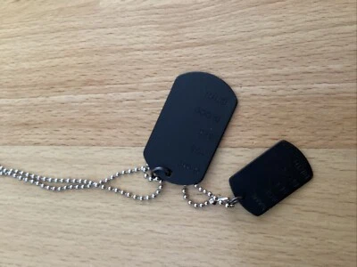 Etiquetas de perro del ejército vestido de fantasía artículo de calidad Foto 1 de 3