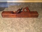 Large Antique W. Butcher Wooden Block Plane (FGF 1903 marked on it)