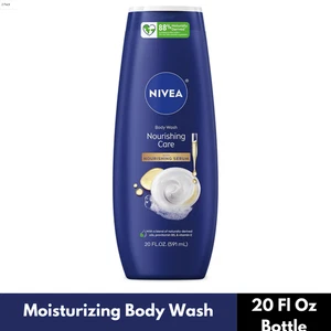 NIVEA Jabón Corporal Cuidado Nutritivo con Suero Nutritivo, Jabón Corporal Hidratante - Imagen 1 de 6