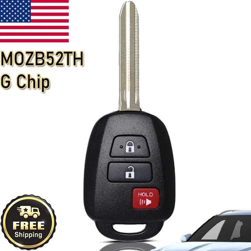Mando a distancia para Scion tC iQ para Toyota Yaris 2014 2015 2016 MOZB52TH G Chip Foto 1 de 1