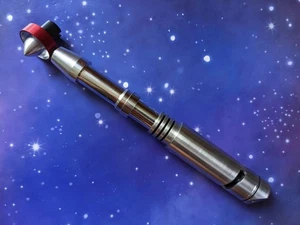 4th Doctor Who Classic Sonic Screwdriver Spring Loaded Replica Metal Prop Fourth - Picture 1 of 11