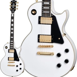 Epiphone Inspired by Gibson Custom Shop Les Paul Custom (Alpine White) 779704 - Picture 1 of 8