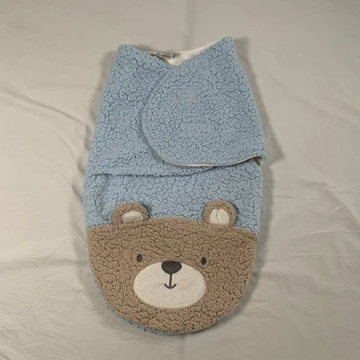 CHICK PEA Talla 3-6 Meses Bebé Envoltura Manta Acogedora Vellón Guardería Oso Papoose Foto 1 de 4