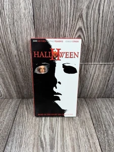 Halloween II (VHS, 2001) - Michael Myers, Serial Killer, Horror, Cult Classic - Picture 1 of 8