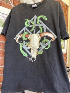 Vintage Easy Riders Columbus Ohio T-shirt Large Rare Tattoo Magazine - Picture 1 of 4