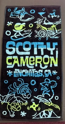Versión Azul Claro - Toalla de Golf Scotty Cameron Gallery 10 Aniversario / NUEVA Foto 1 de 4