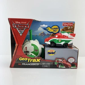 GEOTRAX AUTO E TELECOMANDO - Disney Cars 2 Francesco Bernoulli - NUOVO NUOVO CON SCATOLA raro - Foto 1 di 7